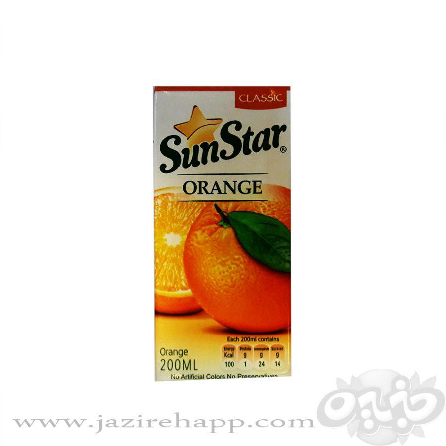 سان استار آبمیوه پرتقال ۲۰۰ سی سی
