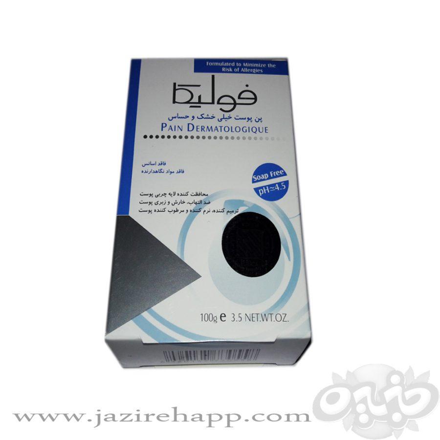 فولیکا پن پوست خیلی خشک و حساس ۱۰۰ گرمی