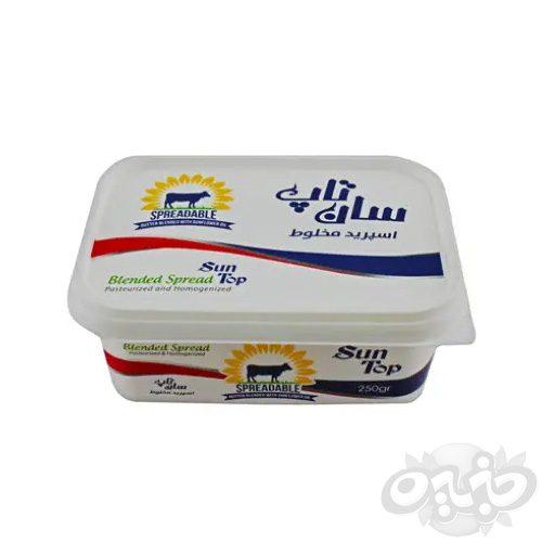 سان تاپ اسپرید کره مخلوط 250 گرمی