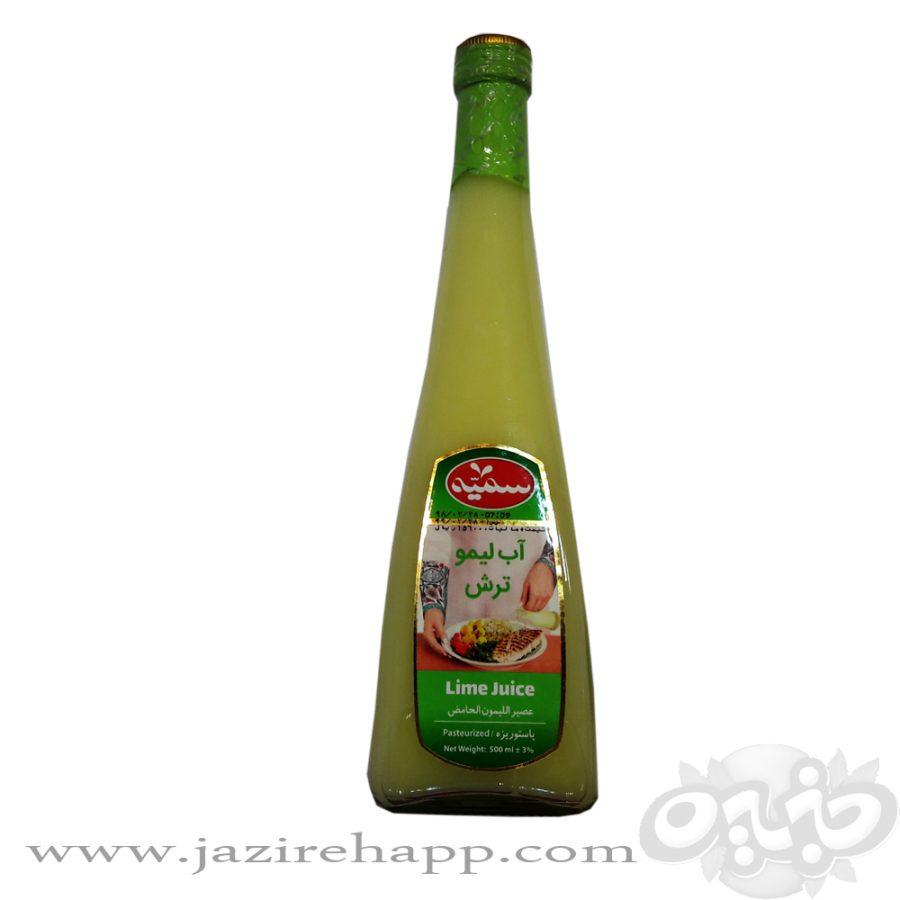 سمیه آبلیمو ۵۰۰ گرم شیشه