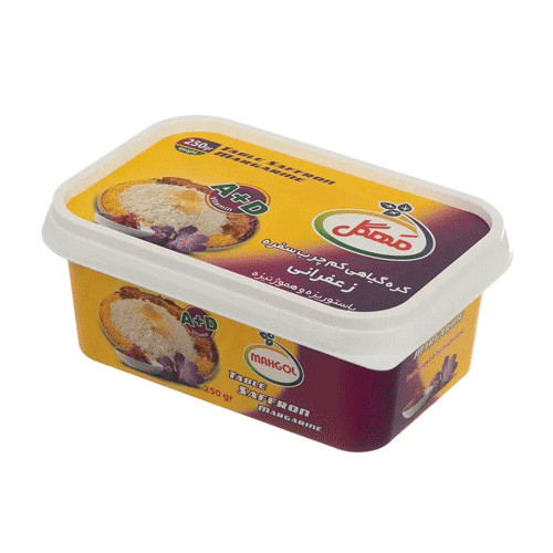 مهگل کره گیاهی زعفرانی 250 گرمی IML