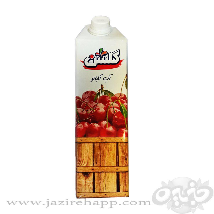 گلشن آبمیوه آلبالو تتراپک جمینا ۱ لیتری