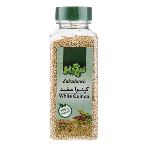 سبزدانه کینوا سفید وارداتی ۲۵۰ گرمی