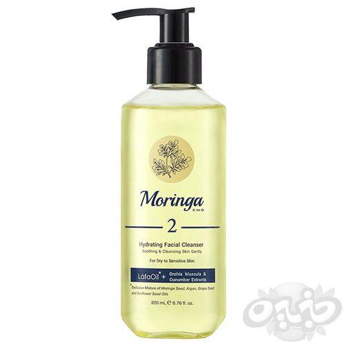 مورینگا امو 2 ( ژل شستشو و آبرسان مناسب پوست خشک و حساس ) 200 میلی لیتر
