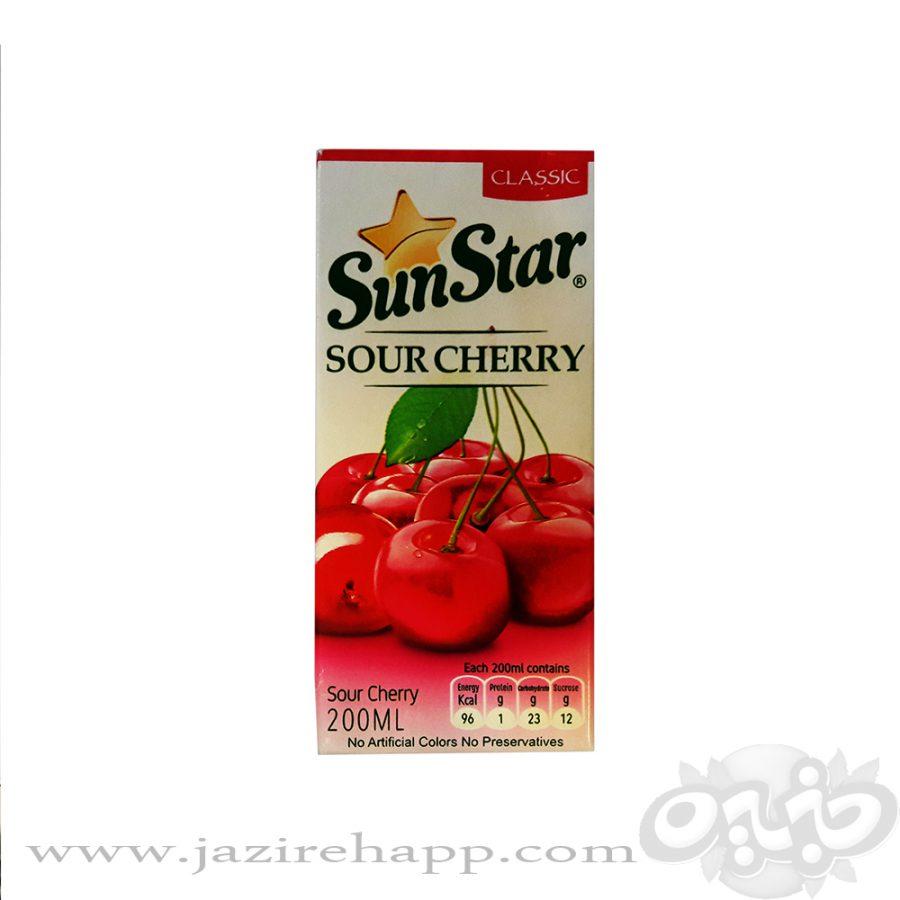 سان استار آبمیوه آلبالو ۲۰۰ سی سی