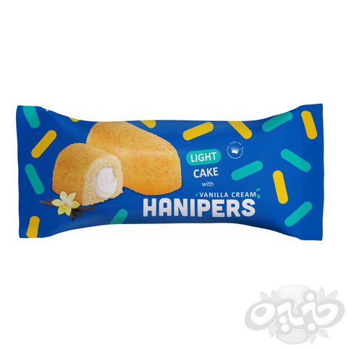 هانیپرز کیک وانیلی با مغزی کرم وانیل 36 گرم(نجم خاورمیانه)