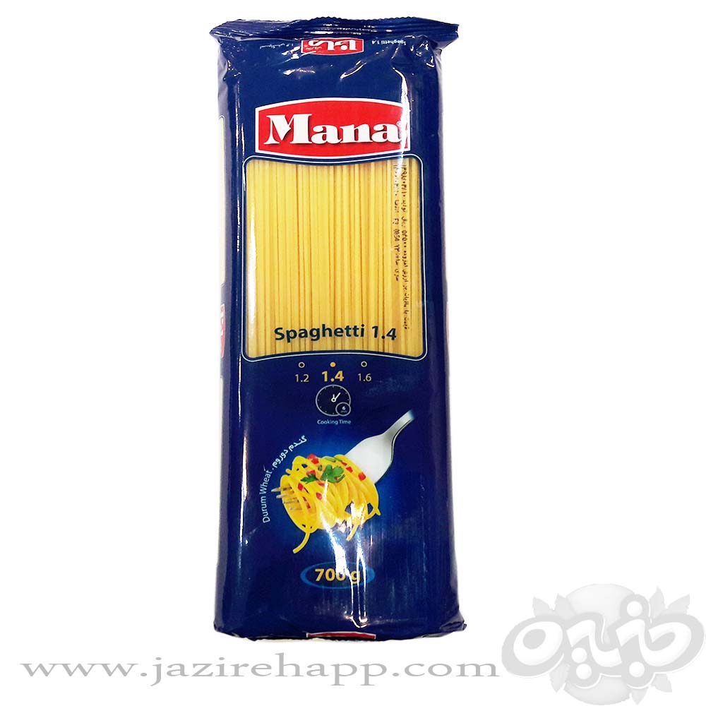 مانا اسپاگتی ۷۰۰ گرمی ۱٫۴(نجم خاورمیانه)