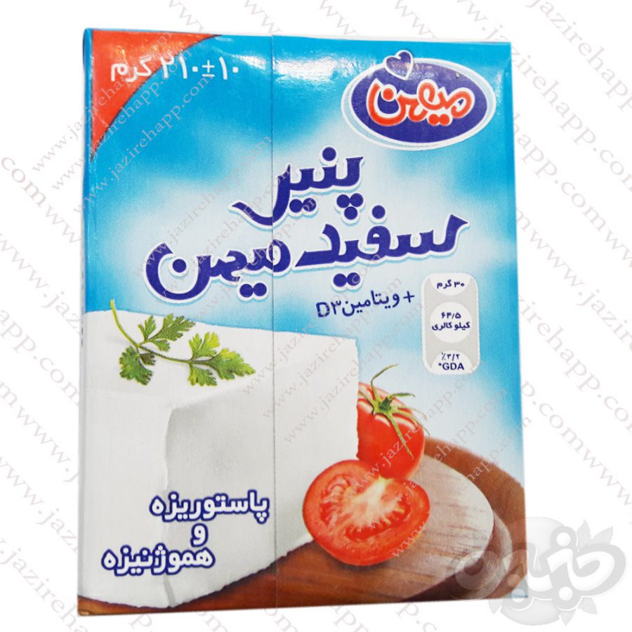 میهن پنیر سفید ایرانی ۲۱۰ گرمی(نجم خاورمیانه)