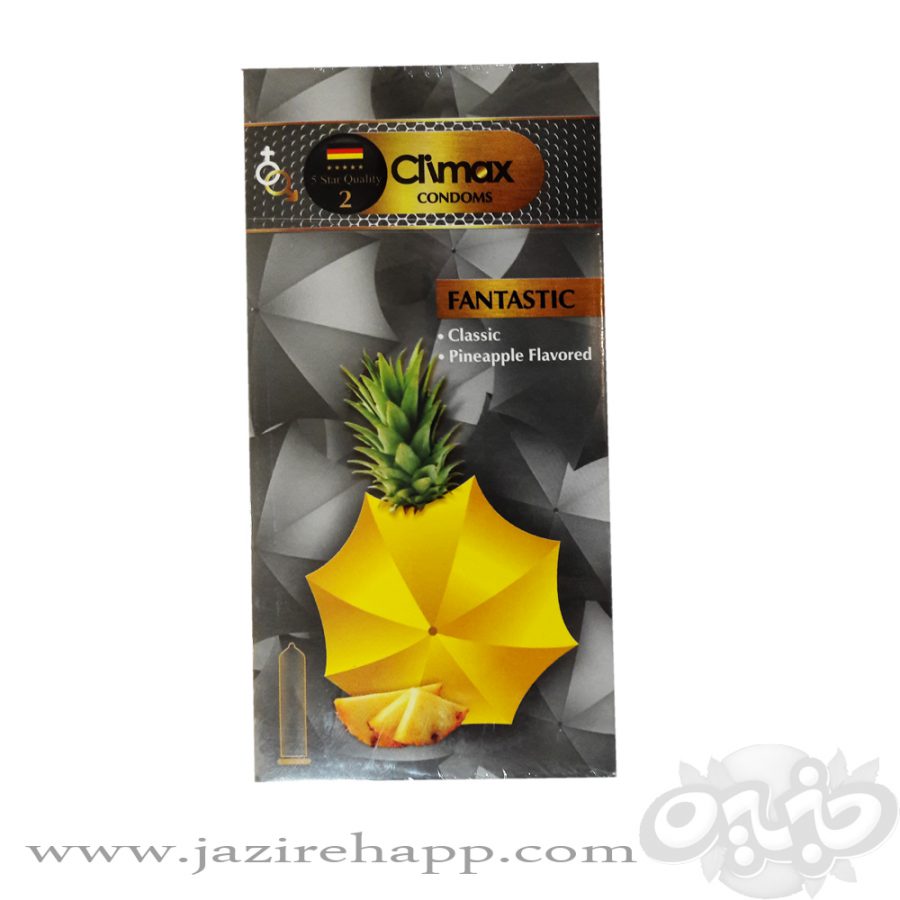CLIMAX کاندوم کلاسیک آناناس ۱۲ عددی(نجم خاورمیانه)