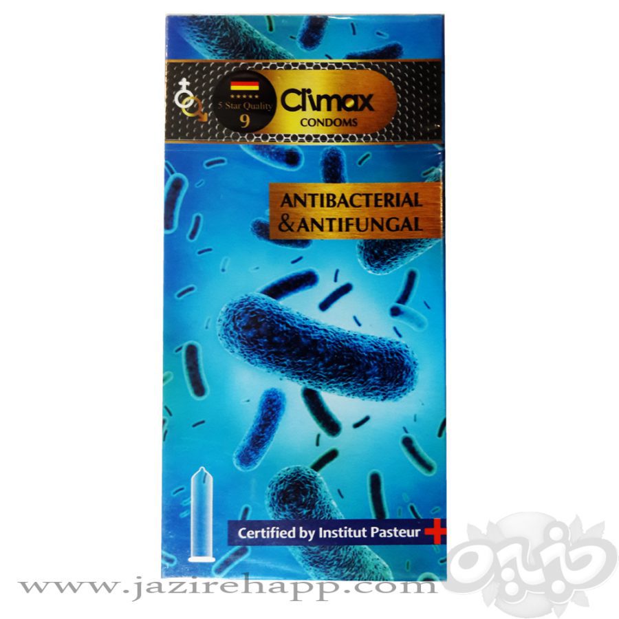 CLIMAX کاندوم آنتی باکتریال و ضد قارچ ۱۲ عددی(نجم خاورمیانه)