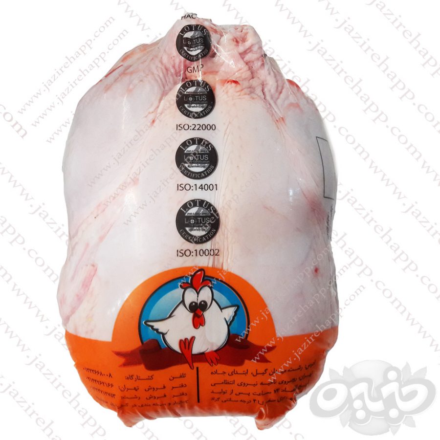 سمین مرغ تازه کامل(۸ قطعه شده)  حدود ۲۳۰۰ گرم(نجم خاورمیانه)