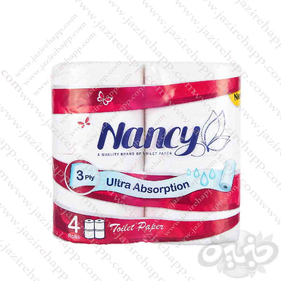 نانسی دستمال توالت چهار قلو(نجم خاورمیانه)