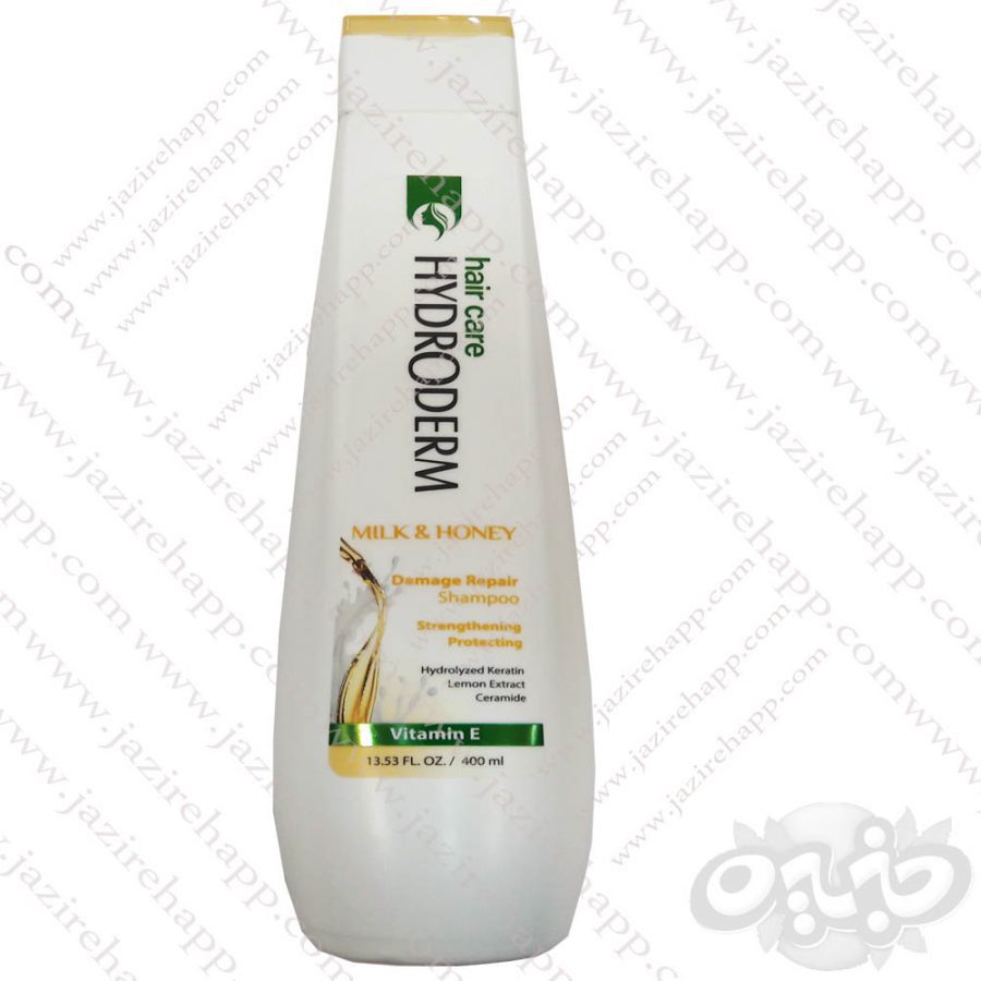 هیدرودرم شامپو ترمیم کننده موی سر شیر و عسل۴۰۰ گرمی(نجم خاورمیانه)