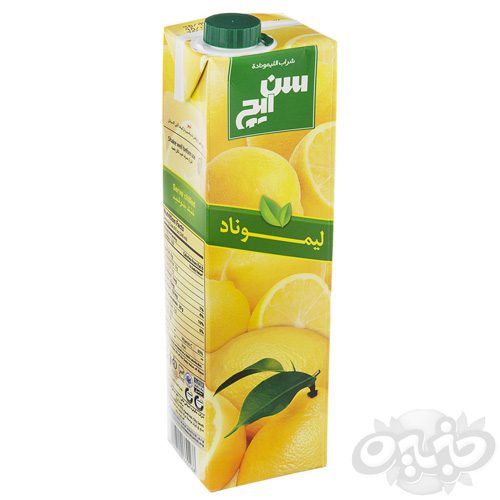 سن ایچ نوشیدنی میوه ای لیمو بدون گاز یک لیتری(نجم خاورمیانه)
