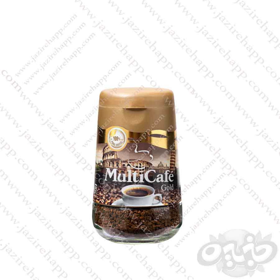 مولتی کافه قهوه کلاسیک شیشه ۱۰۰ گرم(نجم خاورمیانه)