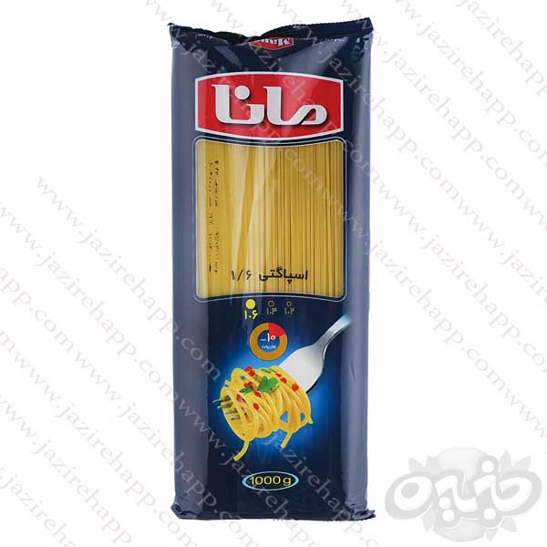 مانا اسپاگتی ۱۰۰۰گرمی ۱٫۶(نجم خاورمیانه)