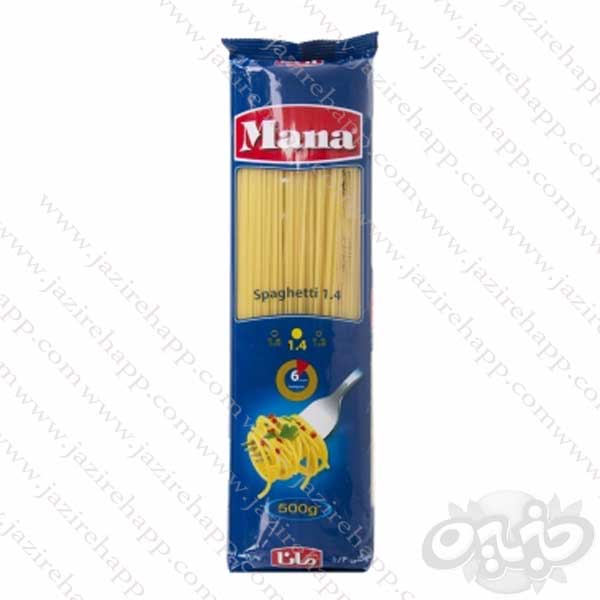 مانا اسپاگتی ۵۰۰ گرمی ۱٫۴(نجم خاورمیانه)
