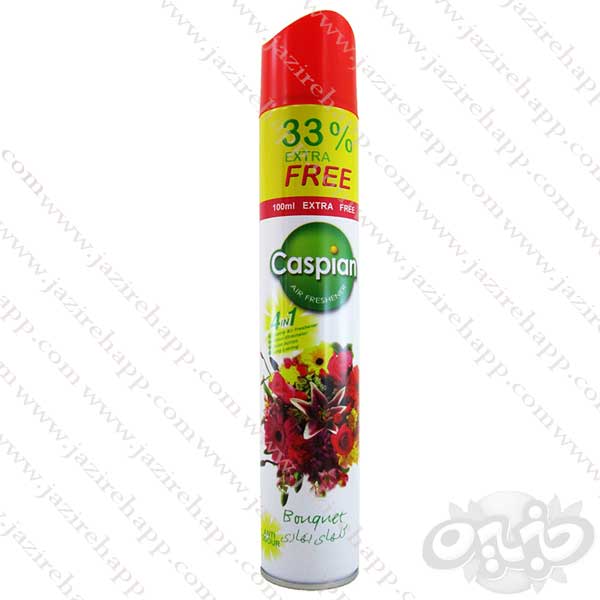 کاسپین اسپری خوشبو کننده گلهای بهاری ۴۰۰میلی جاذب بوی بد(نجم خاورمیانه)