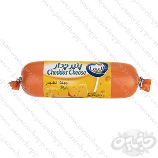 آلیما پنیر چدار سوسیسی ۱۰۰ گرمی(نجم خاورمیانه)