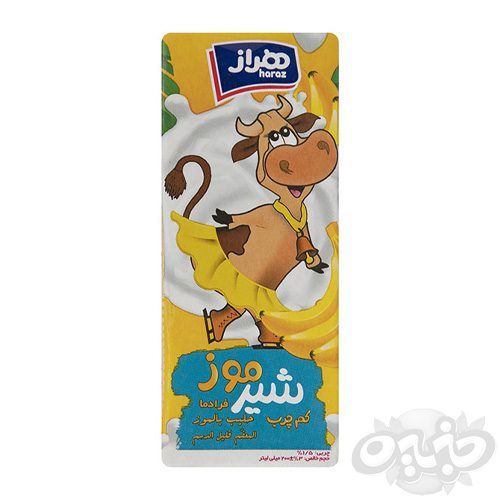 هراز شیر موز ۲۰۰ سی سی تتراپک(نجم خاورمیانه)