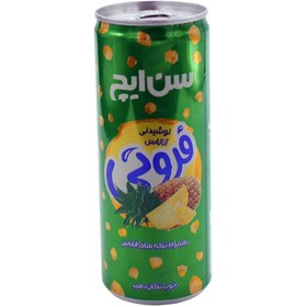 سن ایچ نوشیدنی آناناس فروتی همراه با تکه های آناناس ۲۴۰ سی سی(نجم خاورمیانه)