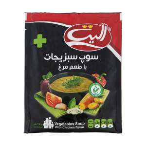 سوپ سبزیجات با طعم مرغ الیت پلاس 80 گرم(نجم خاورمیانه)