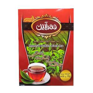 مهرآیین چای ۴۰۰گرمی جعبه ای شکسته ممتاز(نجم خاورمیانه)