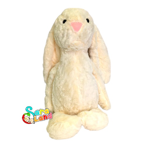 عروسک پولیشی خرگوش جلی کت Jellycat سایز متوسط - کرم(سیسمونی سارالند)