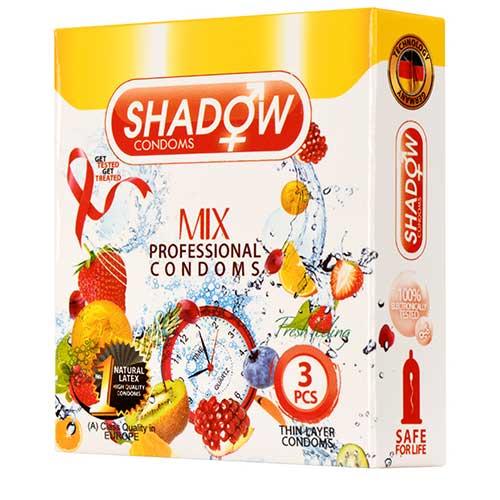 Shadowکاندوم گوناگون حاوی 4تنوع