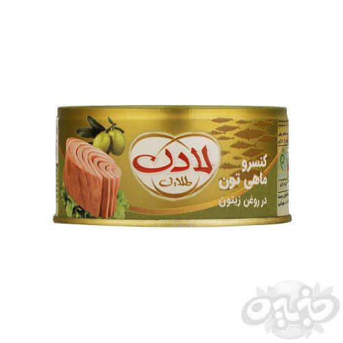 لادن طلایی کنسرو ماهی تن روغن زیتون 180 گرم
