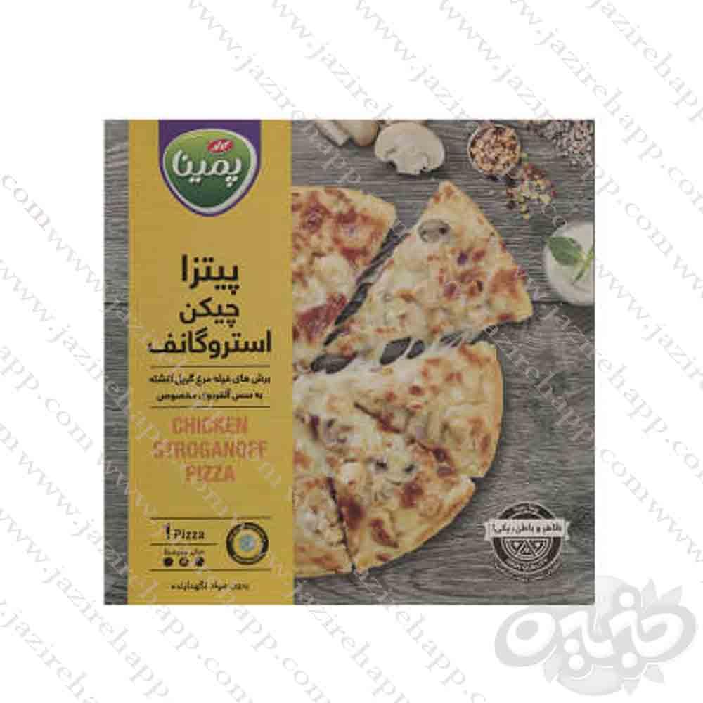 پمینا پیتزا چیکن استروگانف ۳۶۰ گرم