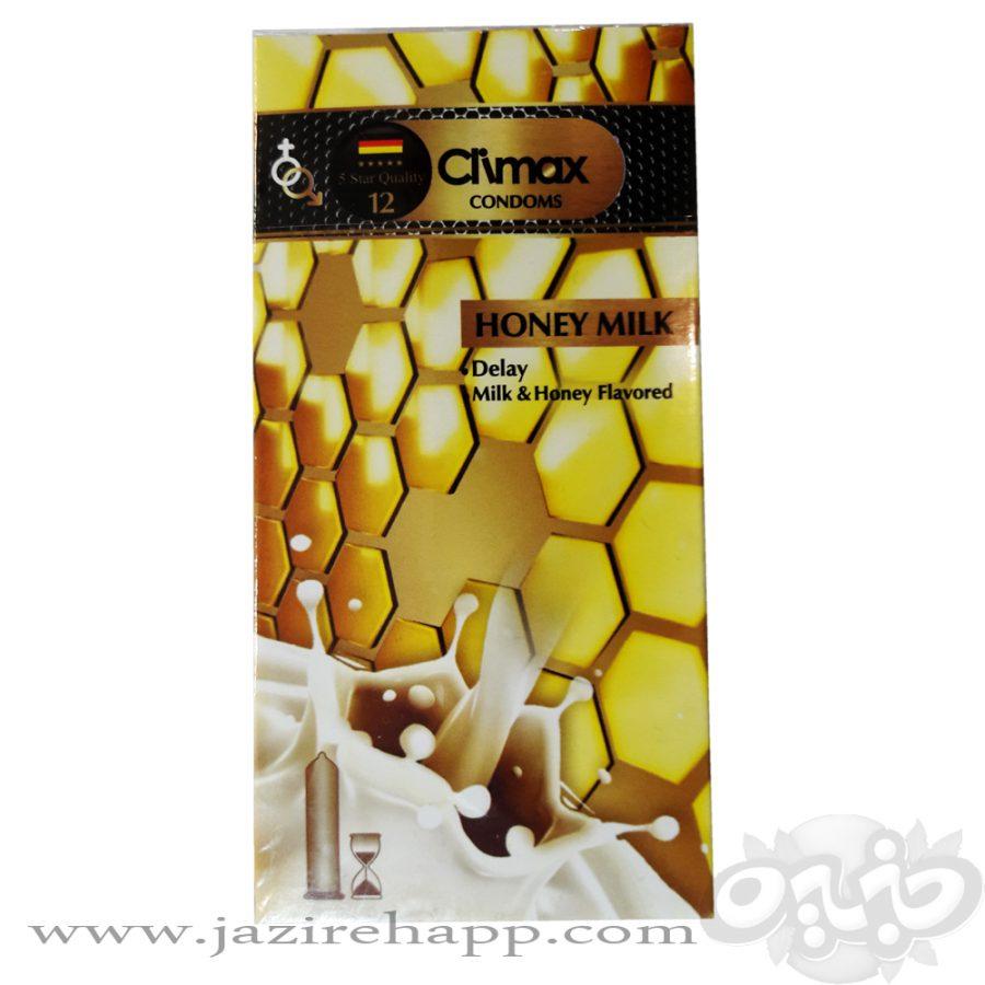 CLIMAX کاندوم تاخیری شیروعسل ۱۲عددی
