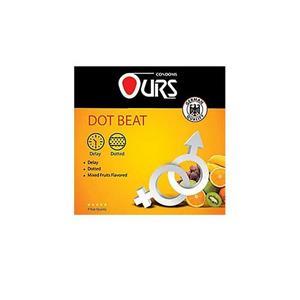 Dot Beat کاندوم تاخیری خاردار چند میوه 3 عددی