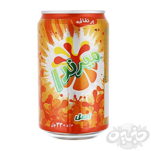 میرندا نوشابه پرتقالی قوطی 330 سی سی