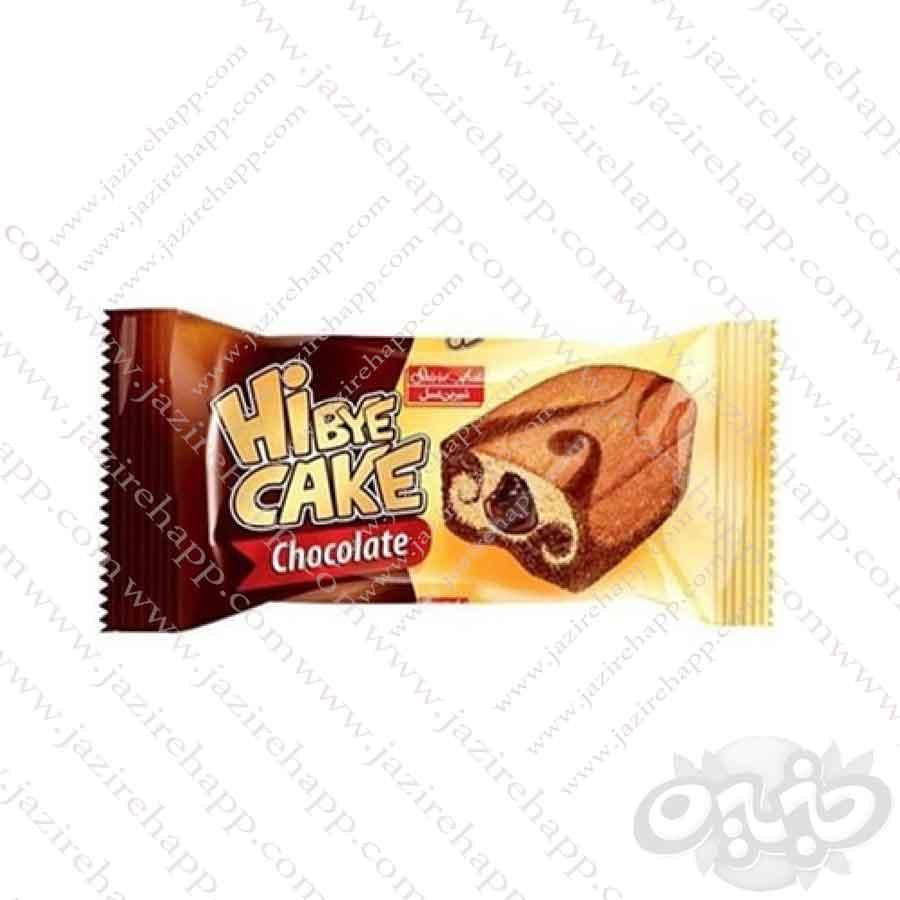 شیرین عسل کیک دورنگ مغزدار کرم کاکائو ۶۰ گرمی