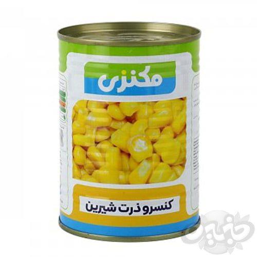 مکنزی کنسرو ذرت شیرین ۳۸۰ گرم