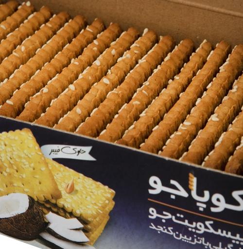 کوپا بیسکویت جو شوید طعم نارگیل ۹۰۰ گرم