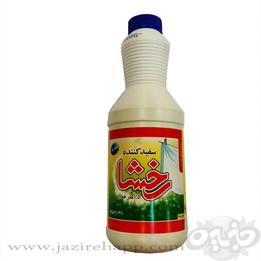 رخشا مایع سفید کننده ۱ لیتری