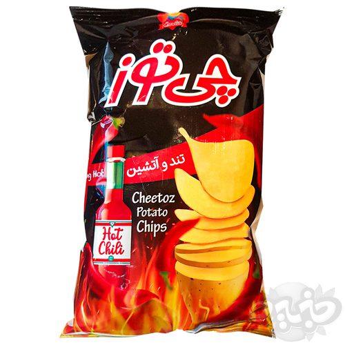 چی توز چیپس تند و آتشین متوسط 60 گرم