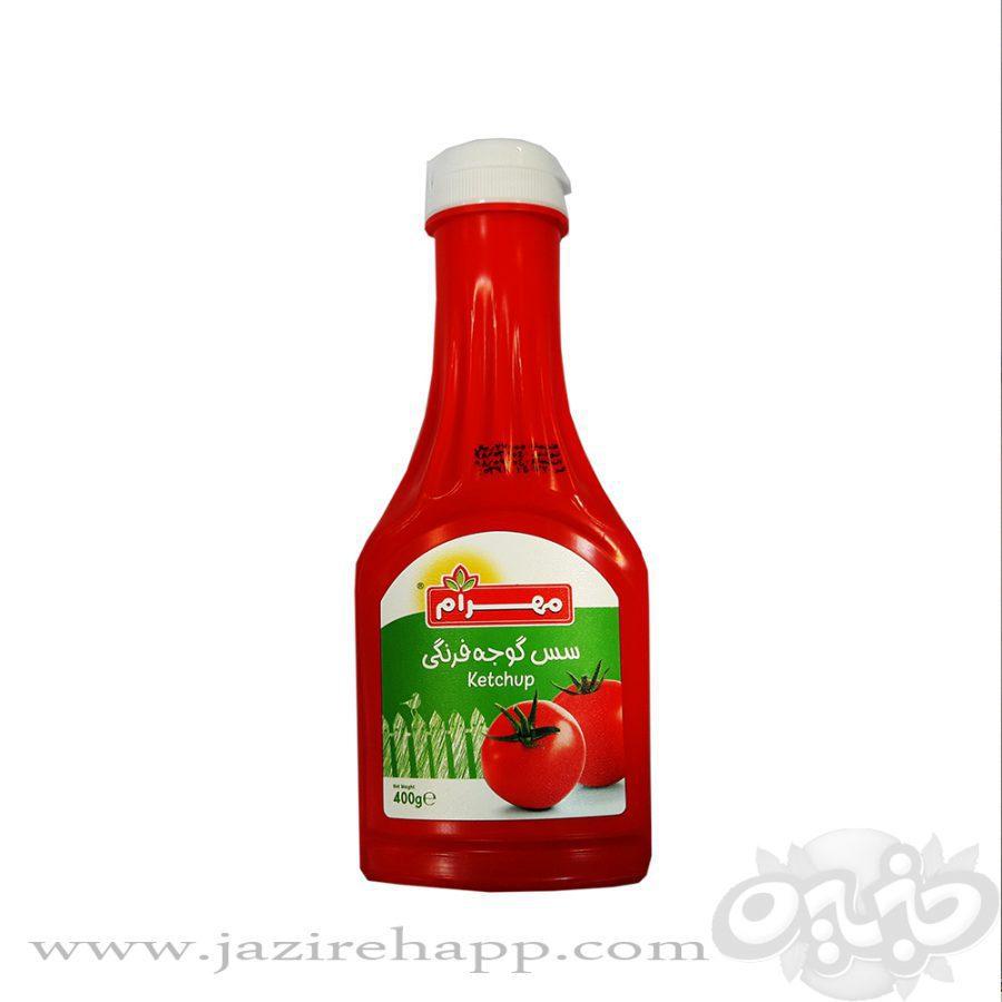 مهرام سس گوجه فرنگی کتابی ۴۰۰ گرمی