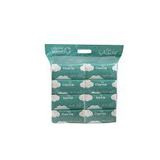 کلین آپ دستمال اقتصادی - طرح ابر (۸ بسته ۲۵۰ برگ دولایه)