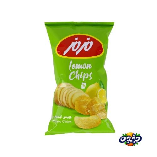 مزمز چیپس لیمویی متوسط ۶۰ گرم