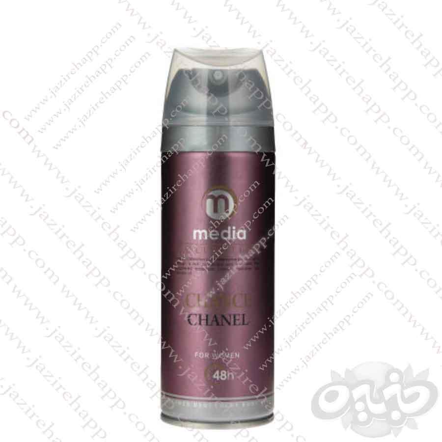 مدیا اسپری زنانه چنل چنس ۲۰۰ میل