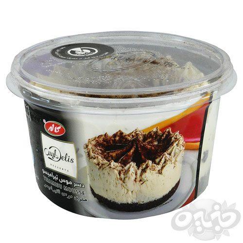 کاله دسر موس تیرامیسو یک لیتری خانواده با کیک
