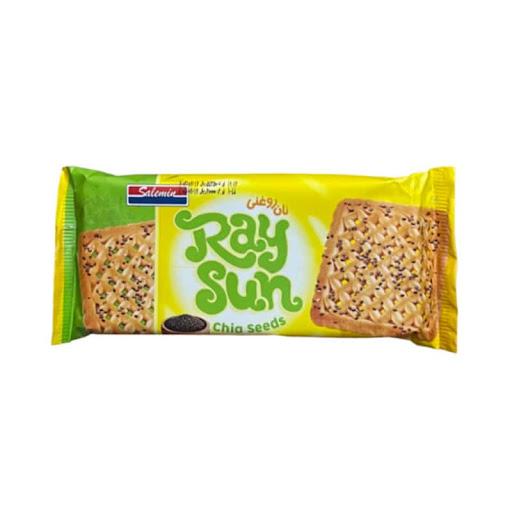 سالمین بیسکویت نان روغنی دانه چیا 50 گرم