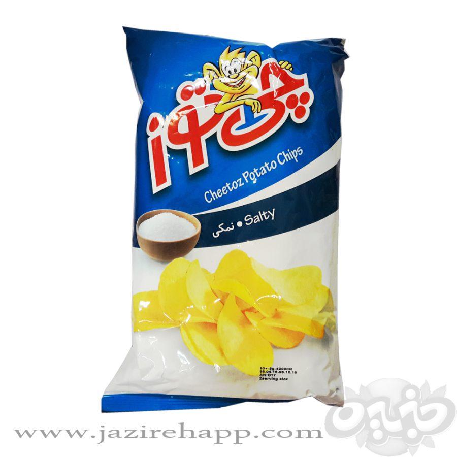 چی توز چیپس ساده متوسط ۶۰ گرمی