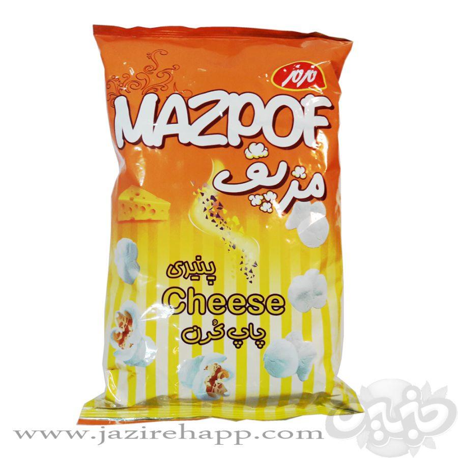 مزمز پاپ کورن پنیری متوسط ۵۵ گرمی