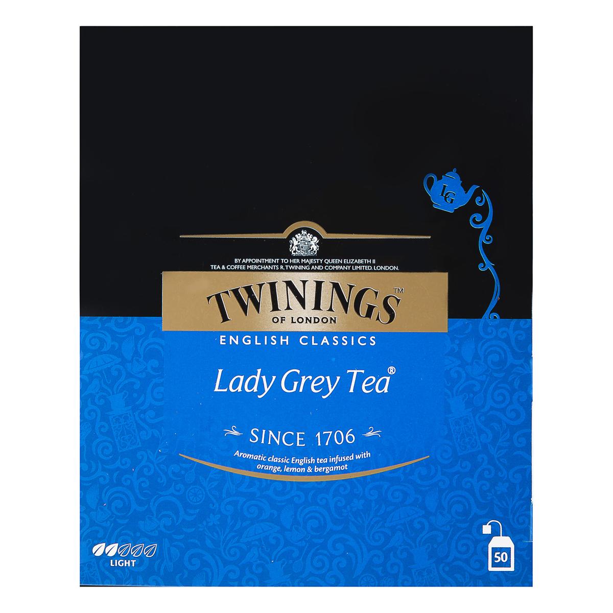 توینینگز تی بگ 50 عددی لیدی گری