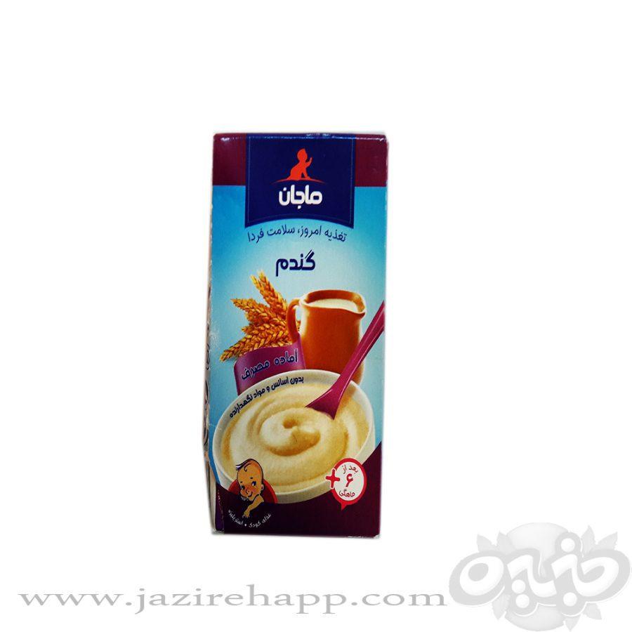 کاله غذای کودک گندم با شیر ۱۳۵ گرمی پاکتی