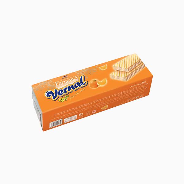 فرمند ویفر ورنال خانواده پرتقال ۱۶۵گرم